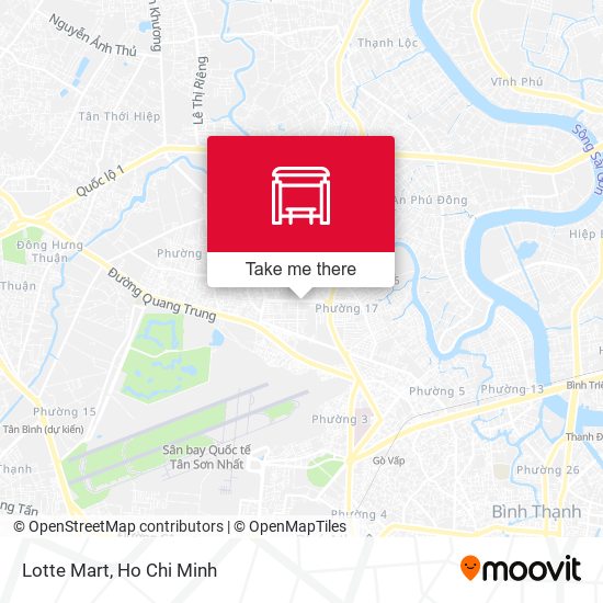 Lotte Mart map