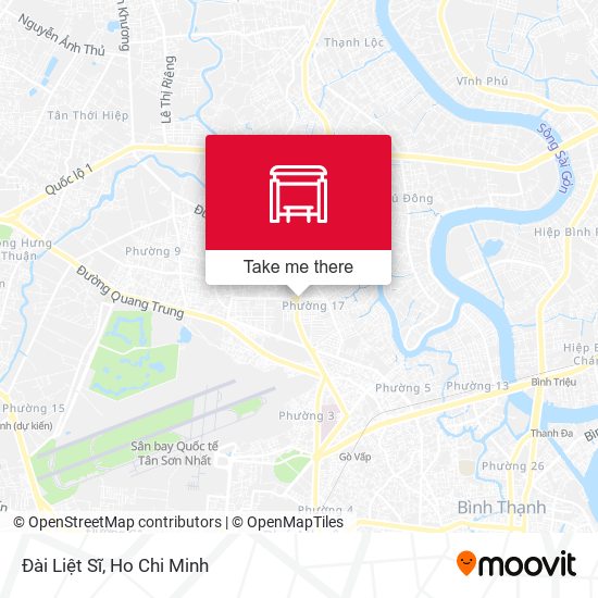 Đài Liệt Sĩ map