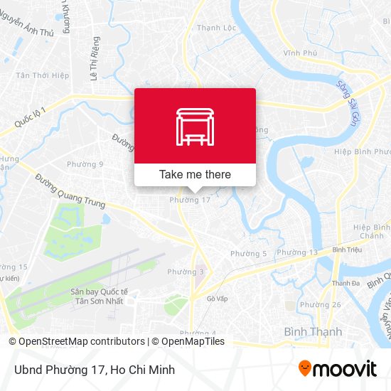 Ubnd Phường 17 map