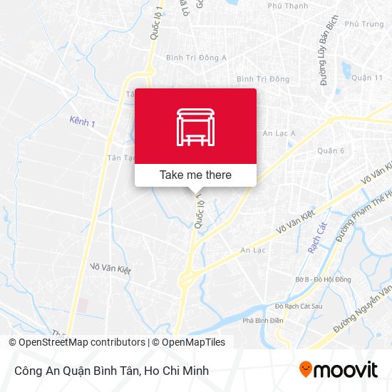 Công An Quận Bình Tân map