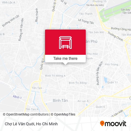 Chợ Lê Văn Quới map