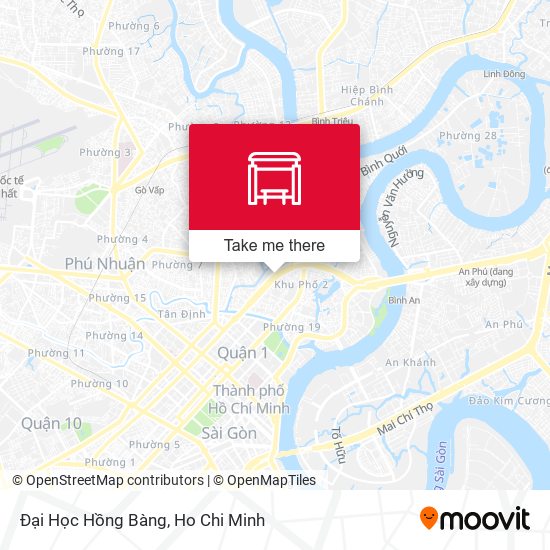 Đại Học Hồng Bàng map