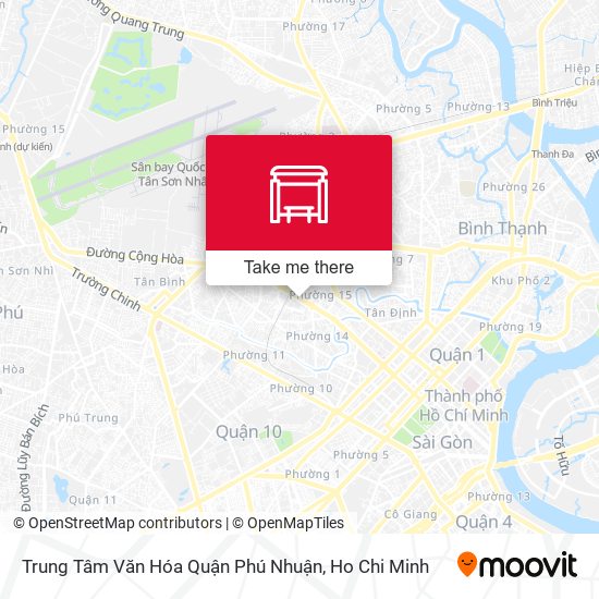 Trung Tâm Văn Hóa Quận Phú Nhuận map