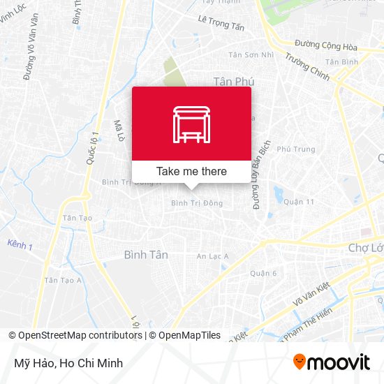 Mỹ Hảo map