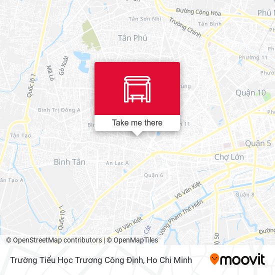 Trường Tiểu Học Trương Công Định map