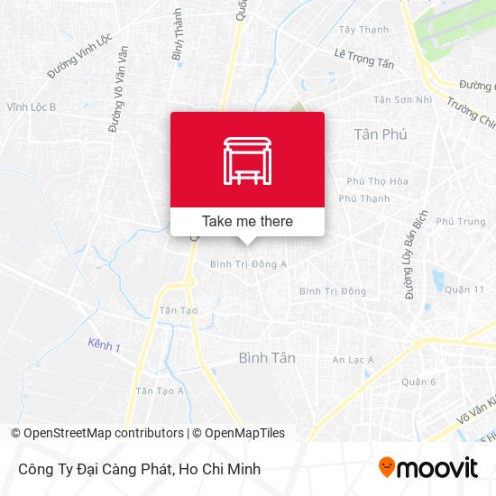 Công Ty Đại Càng Phát map
