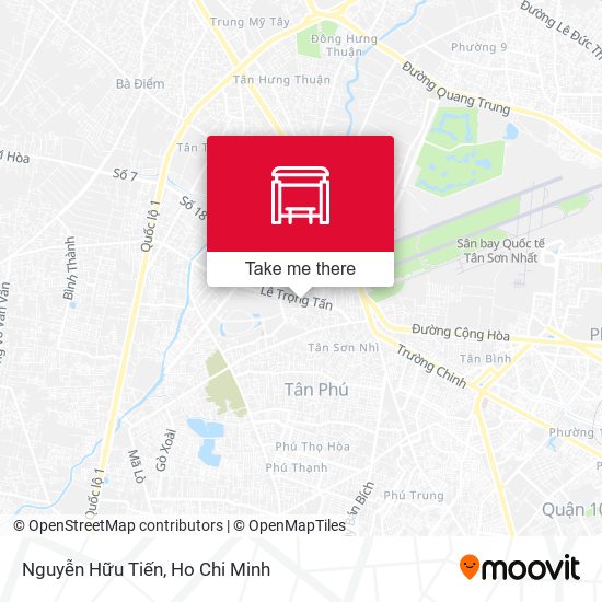Nguyễn Hữu Tiến map