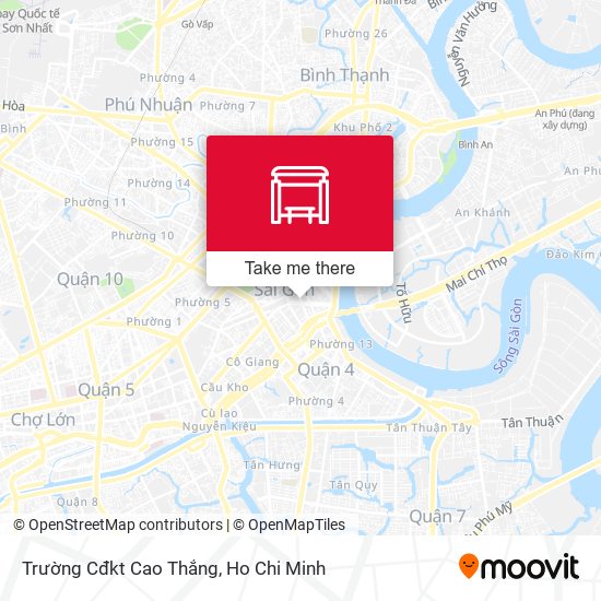 Trường Cđkt Cao Thắng map