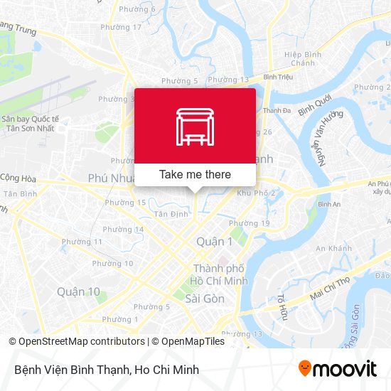 Bệnh Viện Bình Thạnh map
