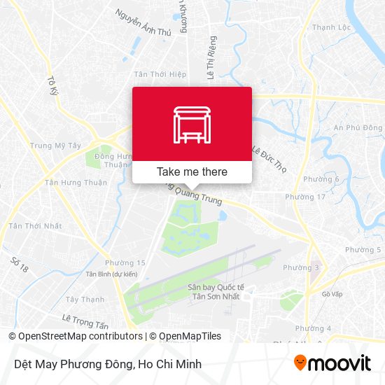 Dệt May Phương Đông map