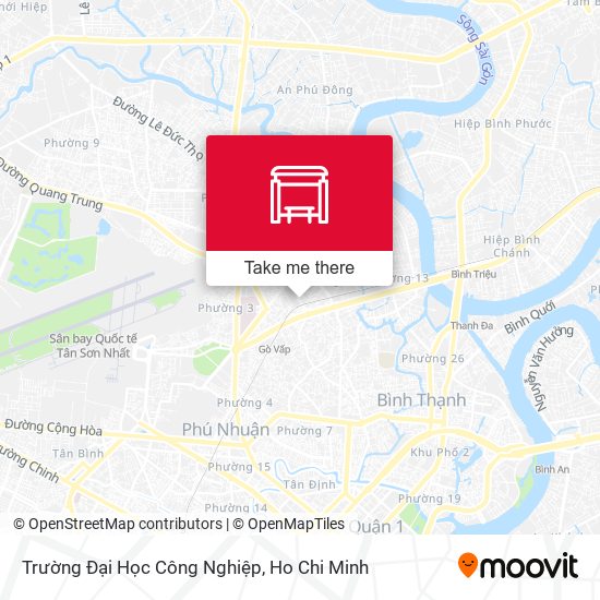 Trường Đại Học Công Nghiệp map