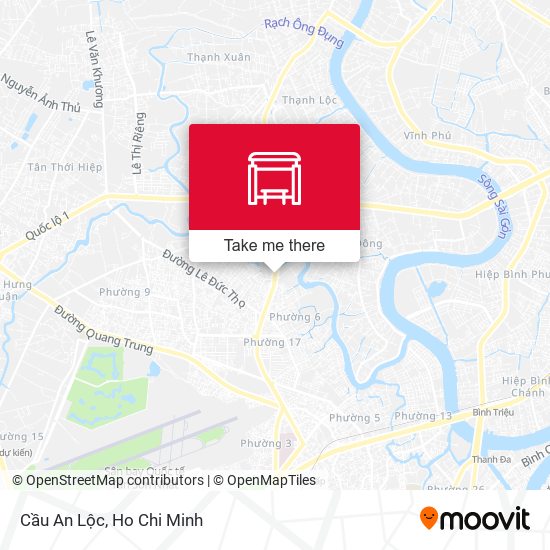 Cầu An Lộc map