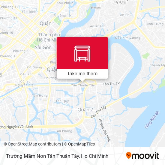 Trường Mầm Non Tân Thuận Tây map