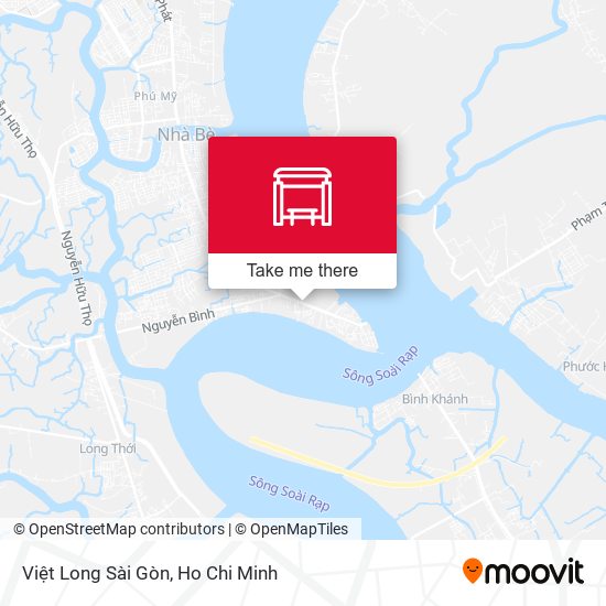 Việt Long Sài Gòn map