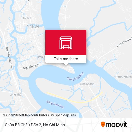 Chùa Bà Châu Đốc 2 map