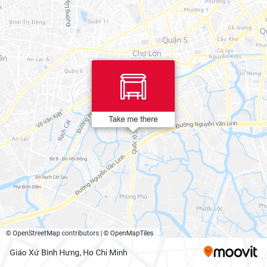 Giáo Xứ Bình Hưng map