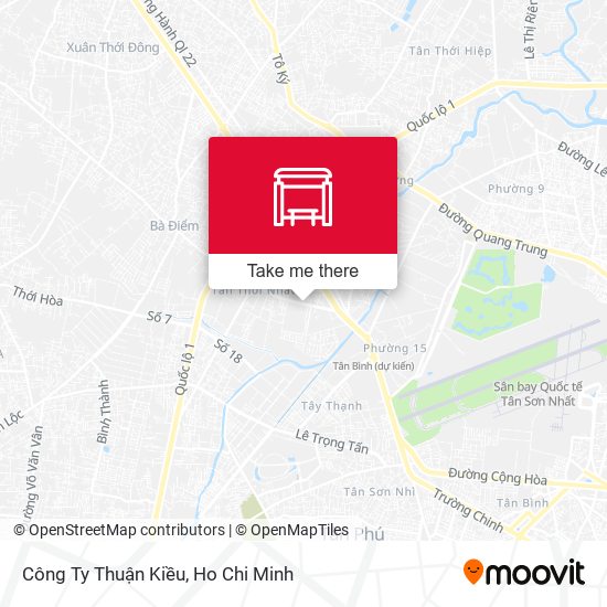 Công Ty Thuận Kiều map