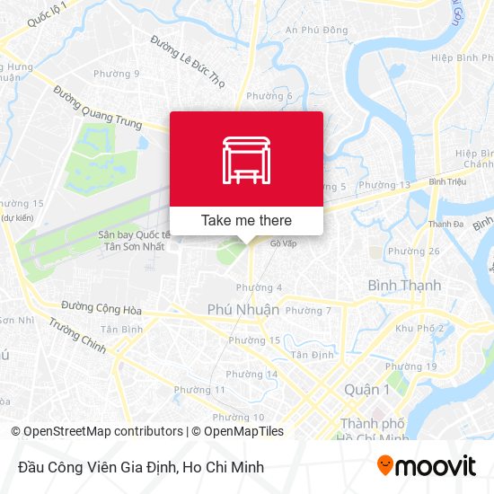 Đầu Công Viên Gia Định map