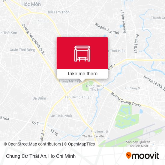 Chung Cư Thái An map