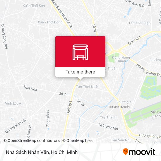 Nhà Sách Nhân Văn map