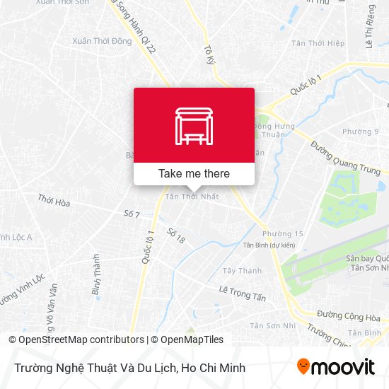 Trường Nghệ Thuật Và Du Lịch map