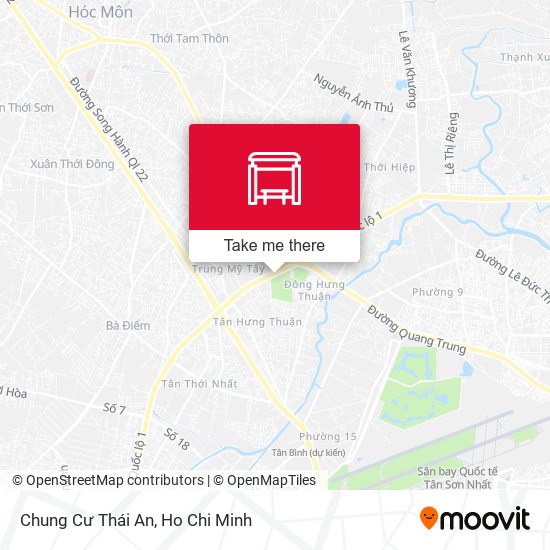 Chung Cư Thái An map