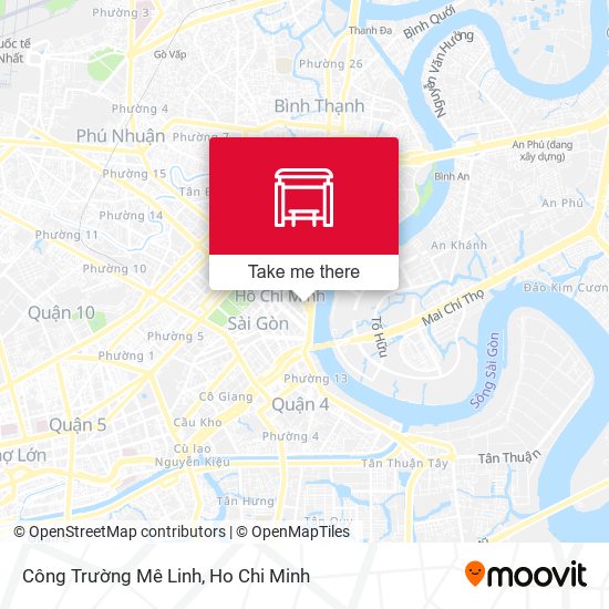 Công Trường Mê Linh map