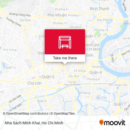 Nhà Sách Minh Khai map