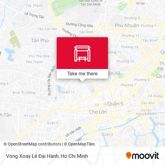 Vòng Xoay Lê Đại Hành map