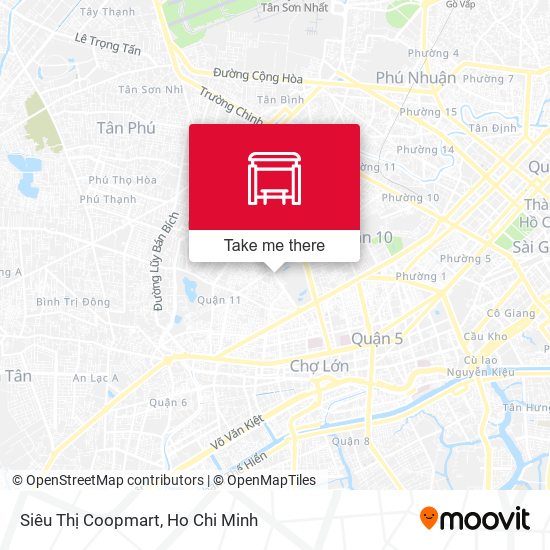 Siêu Thị Coopmart map