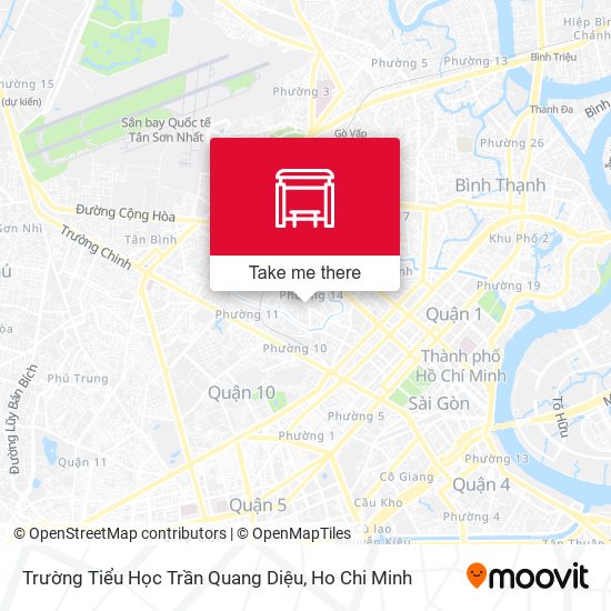 Trường Tiểu Học Trần Quang Diệu map