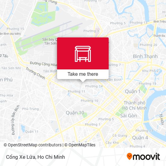 Cổng Xe Lửa map