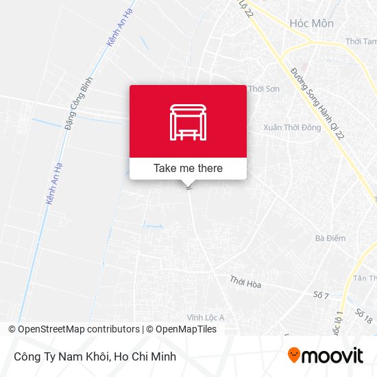 Công Ty Nam Khôi map