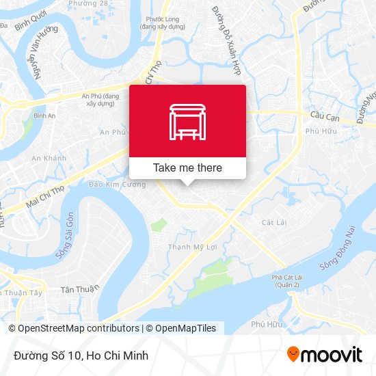 Đường Số 10 map