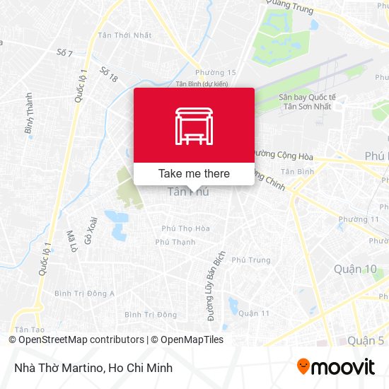 Nhà Thờ Martino map