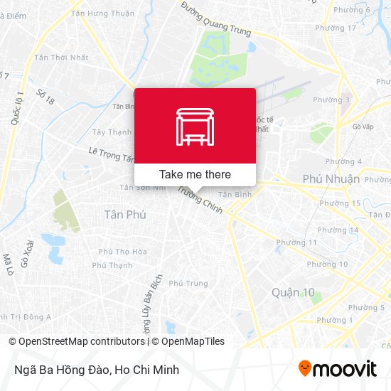 Ngã Ba Hồng Đào map