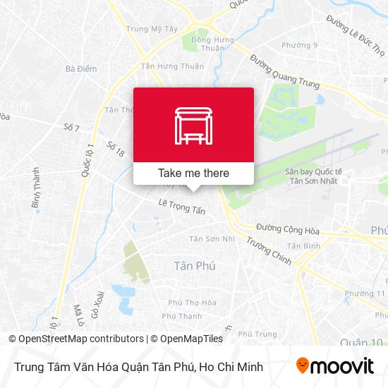 Trung Tâm Văn Hóa Quận Tân Phú map