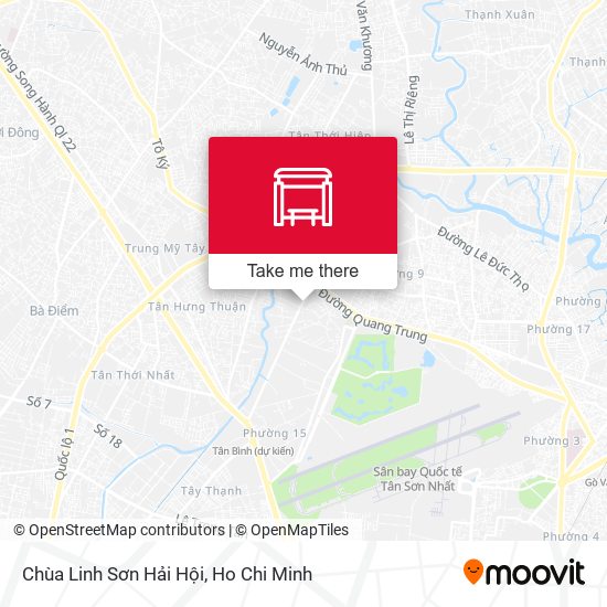 Chùa Linh Sơn Hải Hội map