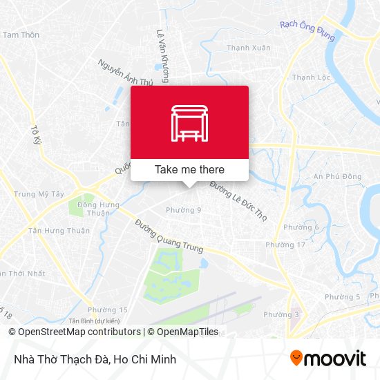 Nhà Thờ Thạch Đà map