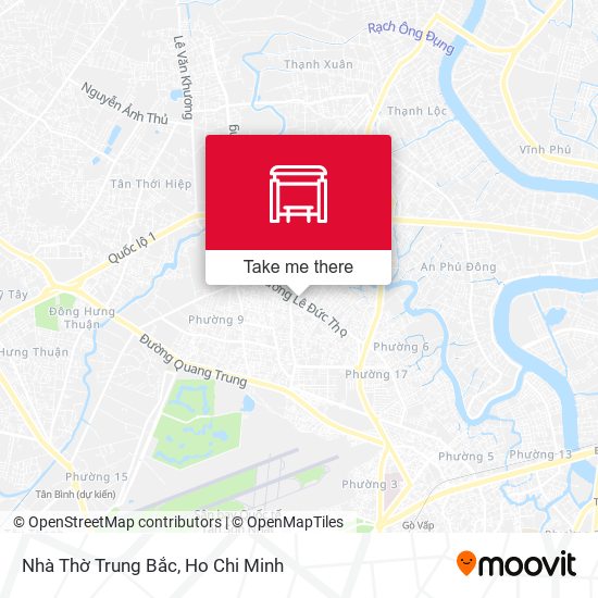 Nhà Thờ Trung Bắc map