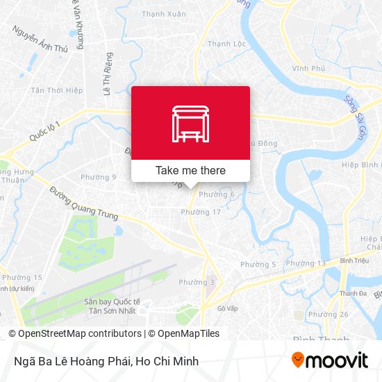 Ngã Ba Lê Hoàng Phái map