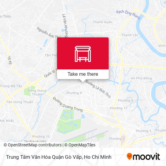 Trung Tâm Văn Hóa Quận Gò Vấp map