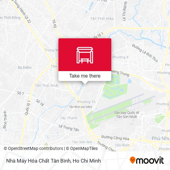 Nhà Máy Hóa Chất Tân Bình map