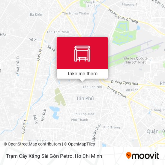 Trạm Cây Xăng Sài Gòn Petro map