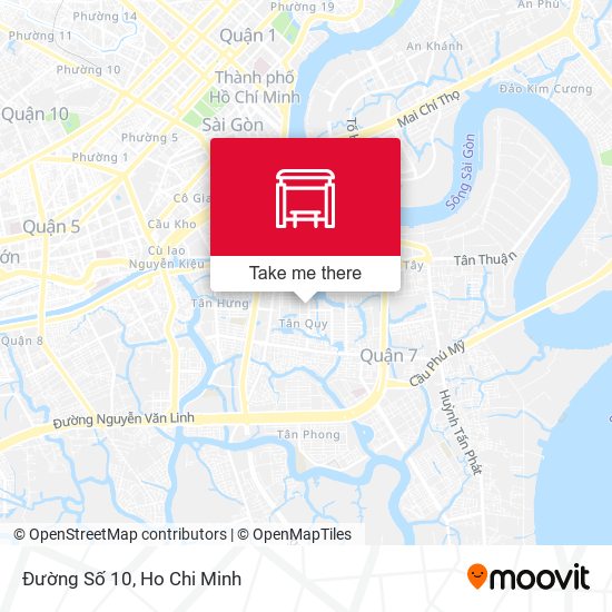 Đường Số 10 map