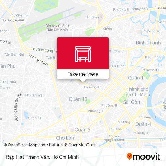 Rạp Hát Thanh Vân map