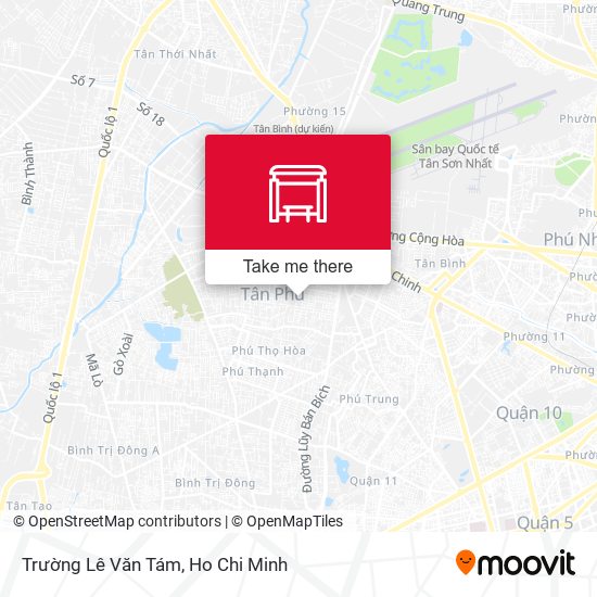 Trường Lê Văn Tám map