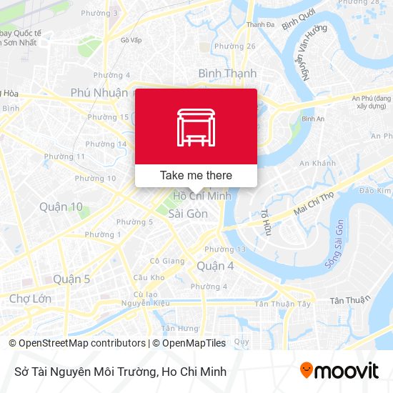 Sở Tài Nguyên Môi Trường map