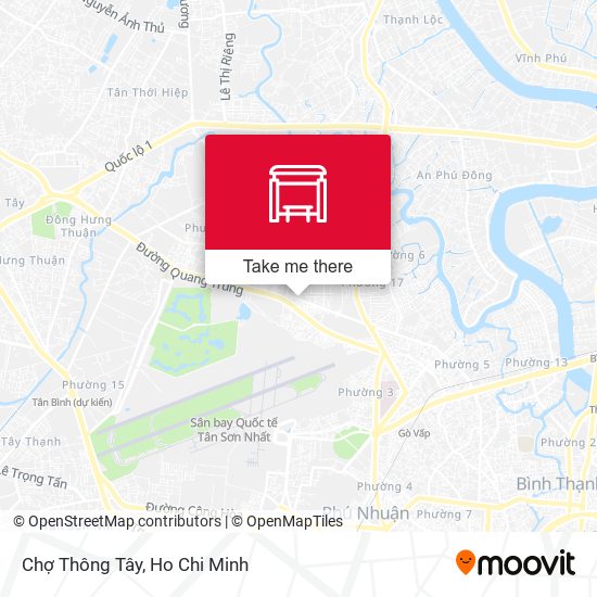 Chợ Thông Tây map