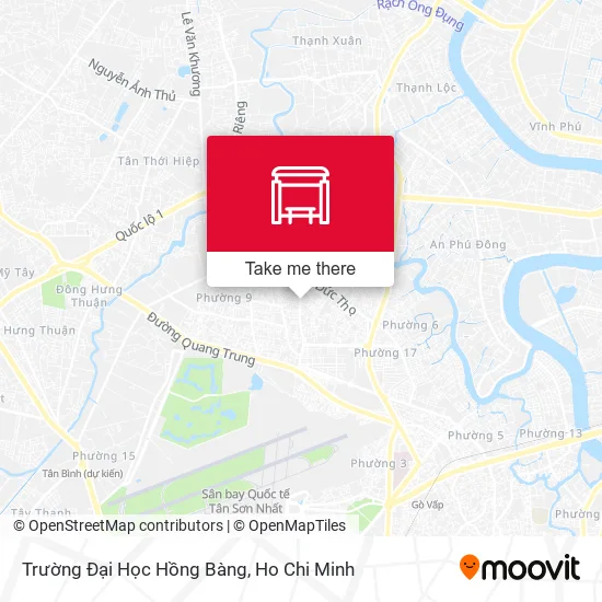Trường Đại Học Hồng Bàng map